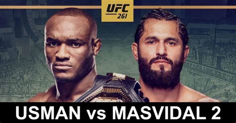 UFC 261: Usman vs. Masvidal 2 Fight Results .
